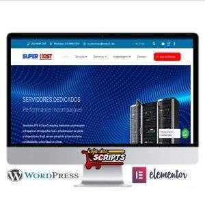 Site Para Hosting - COD-1010 - atualizado 2023