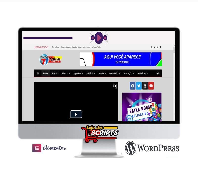 Noticias Automáticas+Web TV+Rádio-COD-9976