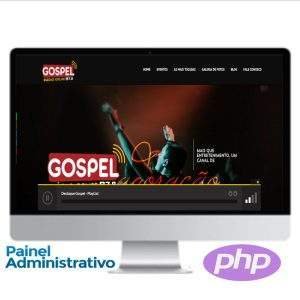 Site para Rádio Online em PHP - COD-1250