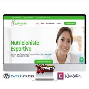 Site Para Nutricionista - COD-2997
